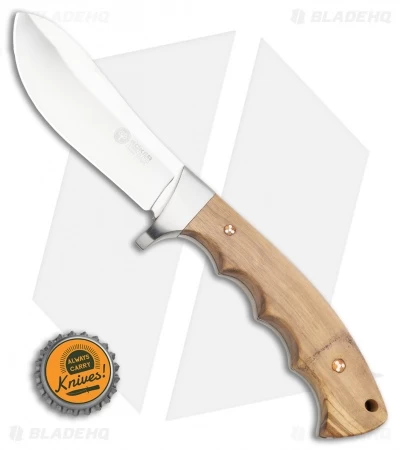Boker Arbolito RK503 Fixed Blade Knife Olive Wood (3.6" Satin) - Image 4