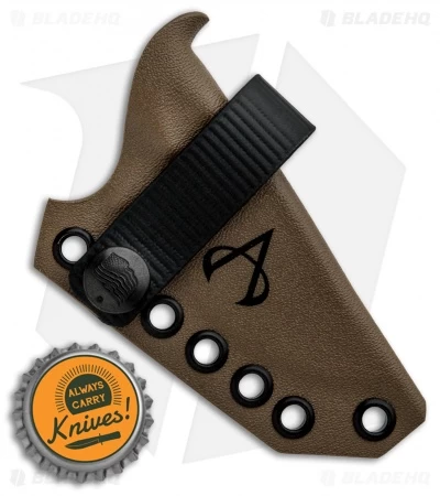 Armatus Carry Benchmade Hidden Canyon Architect Sheath Flat Dark Earth Kydex - Image 3