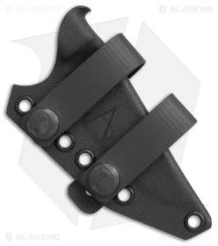 Armatus Carry ESEE Camp Lore JG3 Architect Sheath Flat Black Kydex