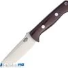 Bark River Bravo 1 Fixed Blade Knife Burgundy Canvas Micarta (4.25" A2)