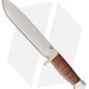Bark River 1909 Michigan Bowie Fixed Blade Stacked Leather (10" Satin)