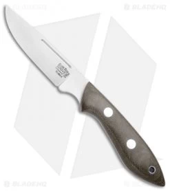 Bark River Adventurer II Fixed Blade Knife Green Canvas Micarta (3.25" Elmax)