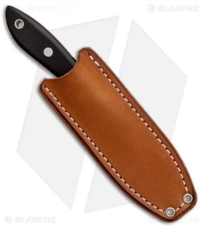Bark River Adventurer Persian Fixed Blade Black Canvas Micarta (3.3" Satin) - Image 3