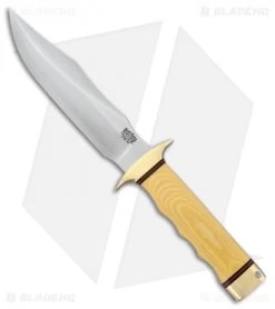Bark River MACV-SOG Fixed Blade Knife Antique Ivory Micarta (6.25" Satin)