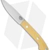 Bark River Bird & Trout Fixed Blade Knife Antique Ivory Micarta (3.625" Elmax)