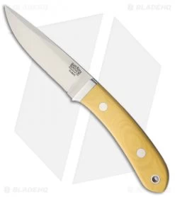 Bark River Blackwater II Fixed Blade Knife Antique Ivory Micarta (4.25" Elmax)