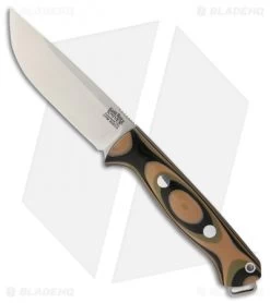 Bark River Bravo 1 Field Fixed Blade Knife Mil-Spec Camo G-10 (4.25" S35VN)