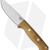 Bark River Bravo 1 LT Rampless Fixed Blade Knife Natural Micarta (4.25" CPM-3V)
