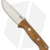 Bark River Bravo 1 Fixed Blade Knife Natural Canvas Micarta (4.25" CPM-3V)