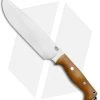 Bark River Bravo Crusader Hunting Fixed Blade Knife Natural Micarta (8.5" Satin)