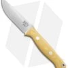Bark River Bravo EDC Fixed Blade Knife Antique Ivory Micarta (3.25" Elmax Satin)