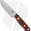 Bark River Bravo Necker II Fixed Blade Knife Red Stag (3.50" Satin)