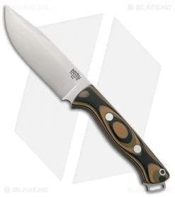 Bark River Bravo Squad Leader Fixed Blade Knife Mil Spec Camo G-10 (4.625" A-2)