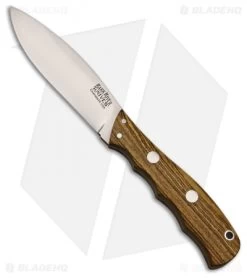 Bark River Canadian Special Fixed Blade Knife Bocote Wood (4" A2 Satin)