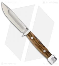 Bark River Canoe Fixed Blade Knife Bocote Wood (4.5" A-2)