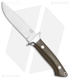 Bark River Chute Fixed Blade Knife OD Green Micarta CPM 154 (3.75 Satin)