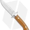 Bark River Chute Fixed Blade Knife Natural Micarta (3.75 Satin CPM 154)