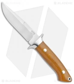 Bark River Chute Fixed Blade Knife Natural Micarta (3.75 Satin CPM 154)