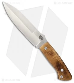 Bark River Essos Fixed Blade Knife Curly Maple (5.375" Satin)