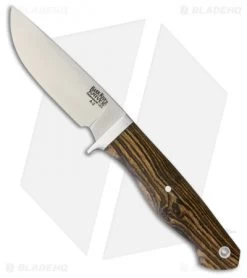 Bark River Fieldsman Fixed Blade Knife Bocote Wood Micarta (3.375" Satin)