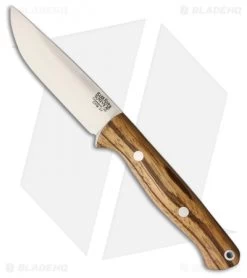 Bark River Gunny Hunter Fixed Blade Knife Bocote Wood (3.75" CPM-3V)