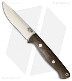 Bark River Gunny Hunter Fixed Blade Knife Green Micarta (3.75" CPM-3V)