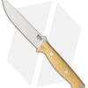 Bark River Gunny Vortex Ramped Fixed Blade Knife Ivory Micarta (4.75" A-2)