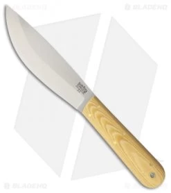 Bark River Hudson Bay Trade Fixed Blade Knife Antique Ivory Micarta (5.5" A-2)