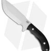 Bark River JBA LT Fixed Blade Knife Black Canvas Micarta (6.25" Satin)