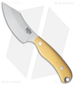Bark River JX6 Companion Fixed Blade Knife Antique Ivory Micarta (3.675" Satin)