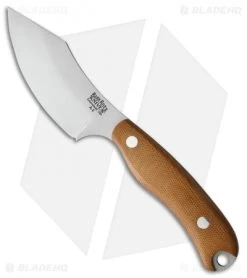 Bark River JX6 Companion Fixed Blade Knife Natural Canvas Micarta (3.675" Satin)