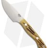 Bark River Kalahari Bushman Fixed Blade Knife Antique Stag Horn (3.25" Satin)