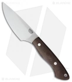 Bark River Kalahari Bushman II Fixed Blade Green Canvas Micarta (4.25" Satin)