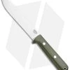 Bark River Kephart Fixed Blade Knife Green Micarta (5" Satin 3V)