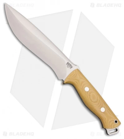 Bark River Knives Bravo Strike Force Knife Antique Ivory Micarta (6.75" Satin)