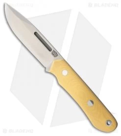 Bark River Knives Springbok II Fixed Blade Antique Ivory Micarta (4.25" Satin)