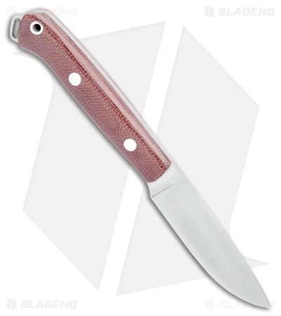 Bark River Little Creek Burgundy Micarta (2.5" Satin Cru Wear) 01-061M-Bu - Image 2