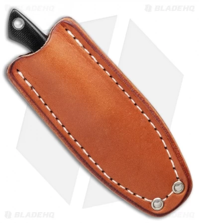 Bark River Micro Canadian S45VN Fixed Blade Knife Black Micarta (2.1" Satin) - Image 3