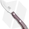Bark River Micro Canadian S45VN Fixed Blade Knife Burgundy Micarta (2.10" Satin)