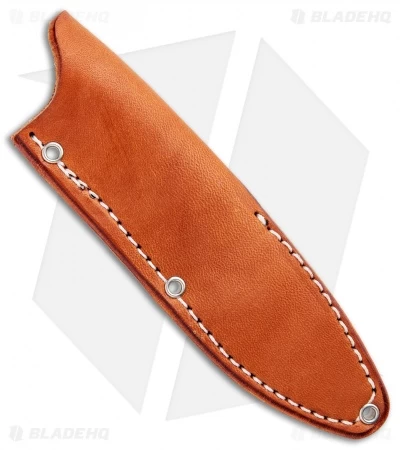 Bark River Mini Kephart Fixed Blade Knife Black Canvas Micarta (3.63" Satin) - Image 3