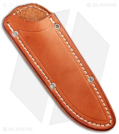 Bark River Mini Tundra Fixed Blade Knife Elmax Burgandy Micarta (4" Satin) - Image 3