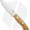 Bark River Mini Tundra Fixed Blade Knife Elmax Natural Micarta (4" Satin)