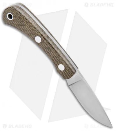 Bark River Pro Scalpel II Fixed Blade Knife Green Micarta (2.38" Satin) - Image 2
