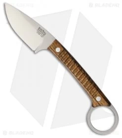 Bark River Ringtail Fixed Blade Knife Bocote Wood (2.5" Satin)