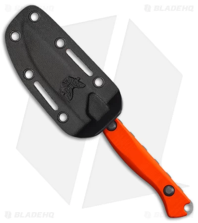 Benchmade Flyway Fixed Blade Hunting Knife Orange G-10 (2.7" Satin) 15700 - Image 3
