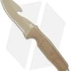 Benchmade H2O Fixed Blade Dive Knife Tan Santoprene (3.5" Tan Serr)