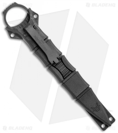 Benchmade SOCP Knife W/ Trainer Blade 178SBK-COMBO Black Sheath (3.22" Serr) - Image 8