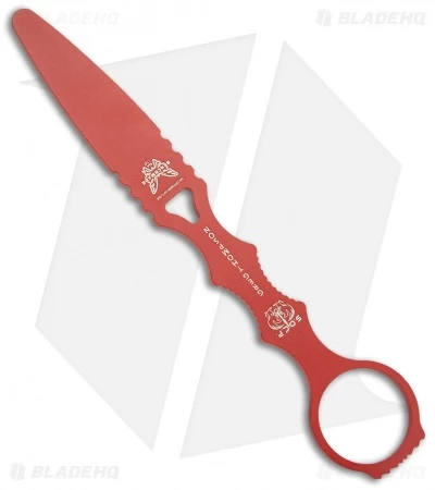 Benchmade SOCP Knife W/ Trainer Blade 178SBK-COMBO Black Sheath (3.22" Serr) - Image 6