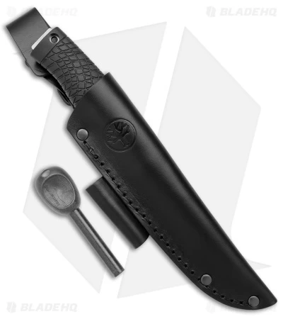 Boker Bronco Fixed Blade Knife Black TPE (4.4" Satin 3V) 121504 - Image 3