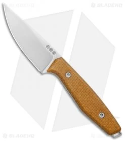 Boker Daily Knives AK1 Fixed Blade Knife Mustard Micarta (3" Satin) 120502